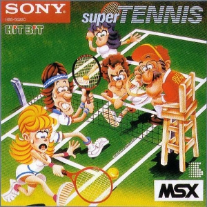 Super Tennis (1984, MSX, Takara)