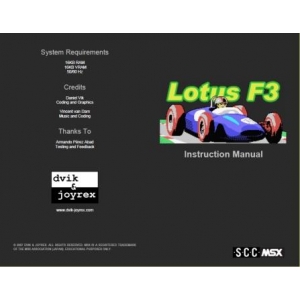 Lotus F3 (2007, MSX, dvik & joyrex productions)