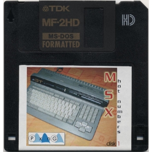 MSX Hot Numbers (2002, MSX2, Paxanga Soft)