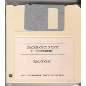 Robot Jox - Picture demo  (MSX2, The Unicorn Corporation)