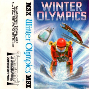 Winter Olympics (1986, MSX, Tynesoft)
