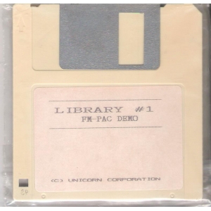 FM-PAC Library Series #1 (1991, MSX2, The Unicorn Corporation)