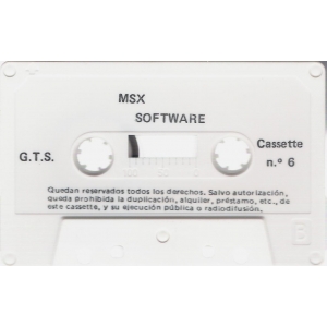 MSX Software Nº6 (1986, MSX, Grupo de Trabajo Software (G.T.S.))