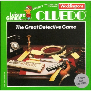 Cluedo (1986, MSX, Leisure Genius)