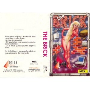 The Brick (1989, MSX, Delta Software)