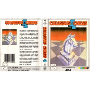 Colossus Chess 4 (1986, MSX, CDS Software)