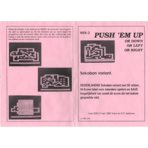 Push'em Up (1990, MSX2, JAR)