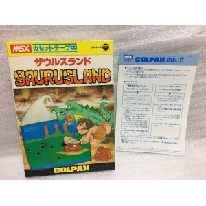 Saurusland (1984, MSX, Tomy Company, Ltd.)