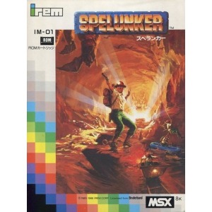 Spelunker (1986, MSX, Brøderbund Software)