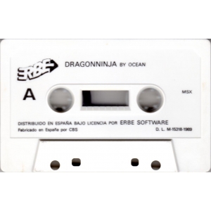 Dragon Ninja (1988, MSX, Imagine, Data East)