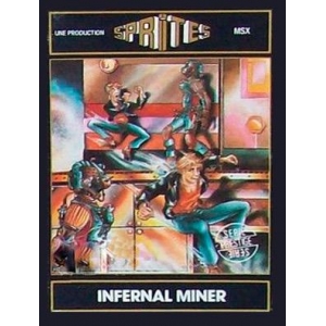 Infernal Miner (1985, MSX, Sprites)