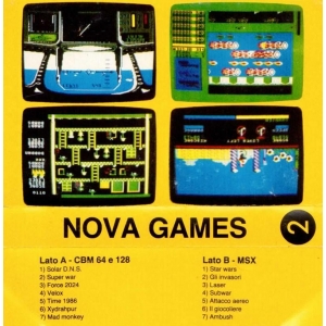Nova Games #02 (1986, MSX, Editions Fermont)