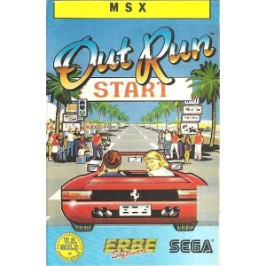 Out Run (1988, MSX, SEGA)