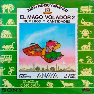 El Mago Volador 2 - Números y Cantidades (1986, MSX, Anaya Multimedia)