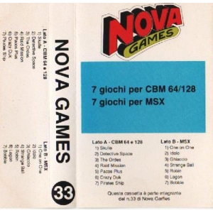 Nova Games #33 (1989, MSX, Editions Fermont)