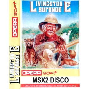 Livingstone, I Presume? (1986, MSX2, Opera Soft)
