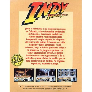 Indiana Jones and the Last Crusade (1989, MSX, US Gold, Lucasfilm Games)