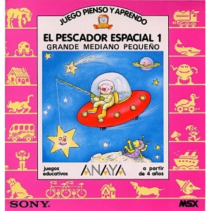 El Pescador Espacial 1 - Grande Mediano Pequeño (1986, MSX, Anaya Multimedia)