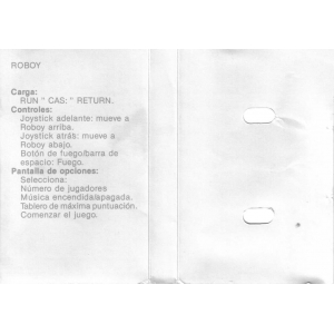 Roboy (1987, MSX, Double Brain!)