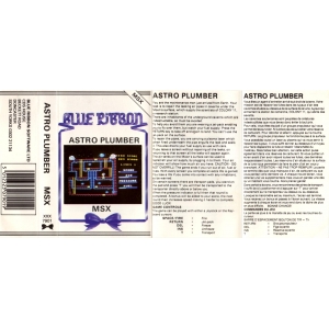 Astro Plumber (1985, MSX, Blue Ribbon Software)