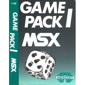 Game Pack I (1986, MSX, Aackosoft)