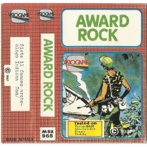 Award Rock (1987, MSX, Visiogame)