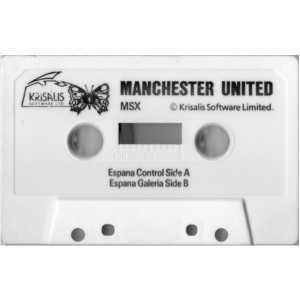 Manchester United (1988, MSX, Krisalis Software Ltd.)