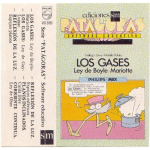 Gases - Boyle's Law (1986, MSX2, Patagoras)
