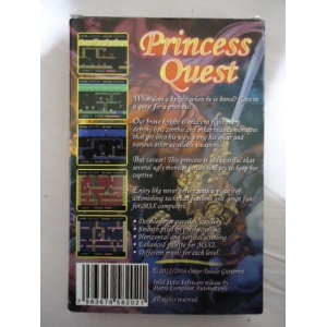 Princess Quest (2012, MSX, MSX2, Óscar Toledo Gutiérrez)