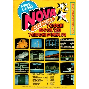 Nova Games #24 (1988, MSX, Editions Fermont)