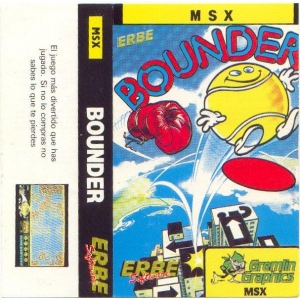 Bounder (1985, MSX, Gremlin Graphics)