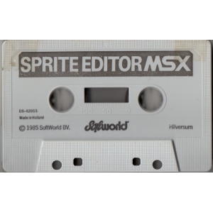Zoom / Sprite Editor (1985, MSX, SoftWorld)