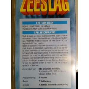 Zeeslag (1994, MSX2, MSX Club West Friesland (MCWF))