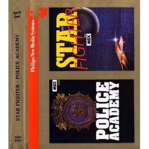 Serie Oro: Police Academy / Star Fighter (1988, MSX, Philips Spain)