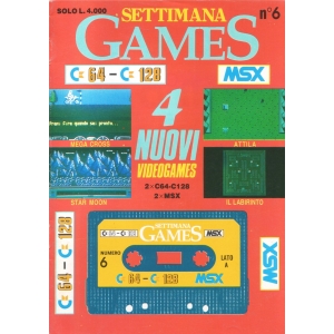 Settimana Games No.6 (1989, MSX, Edigamma)