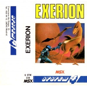 Exerion (1984, MSX, SEGA)