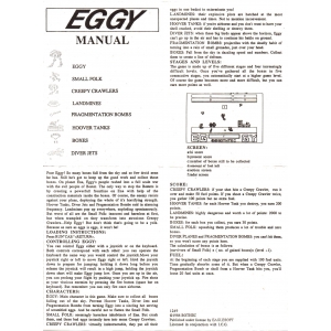Eggy (1985, MSX, Bothtec)