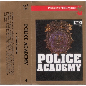 Police Academy (1986, MSX, The Bytebusters)