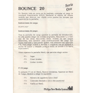 Bounce (1987, MSX, Double Brain!)
