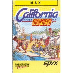 California Games (1987, MSX, Epyx)