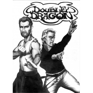 Double Dragon (1988, MSX, Melbourne House, American Technos)