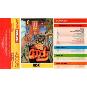 Goody (1987, MSX, Opera Soft)