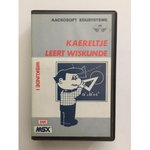 Kaereltje Leert Wiskunde (wiskunde I) (1985, MSX, Aackosoft)