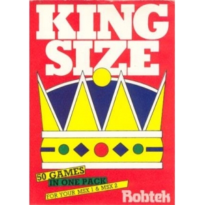 King Size - 50 Games in One Pack (1986, MSX, Robtek Software)