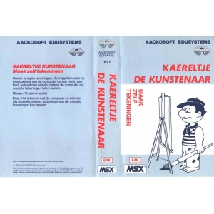 Kaereltje de Kunstenaar (Tekenen) (1985, MSX, Aackosoft)