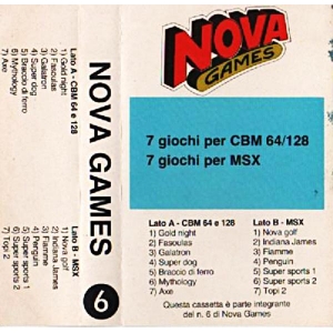 Nova Games #06 (1987, MSX, Editions Fermont)