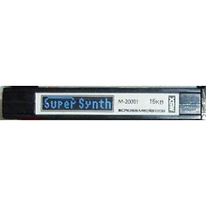 Super Synth (1984, MSX, Cross Media Soft)