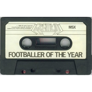 Footballer of the Year (1986, MSX, Gremlin Graphics)