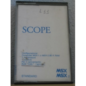 Scope on (1983, MSX, ASCII Corporation)