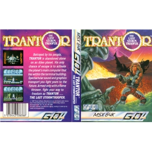 Trantor, The last Stormtrooper (1987, MSX, Probe Software)